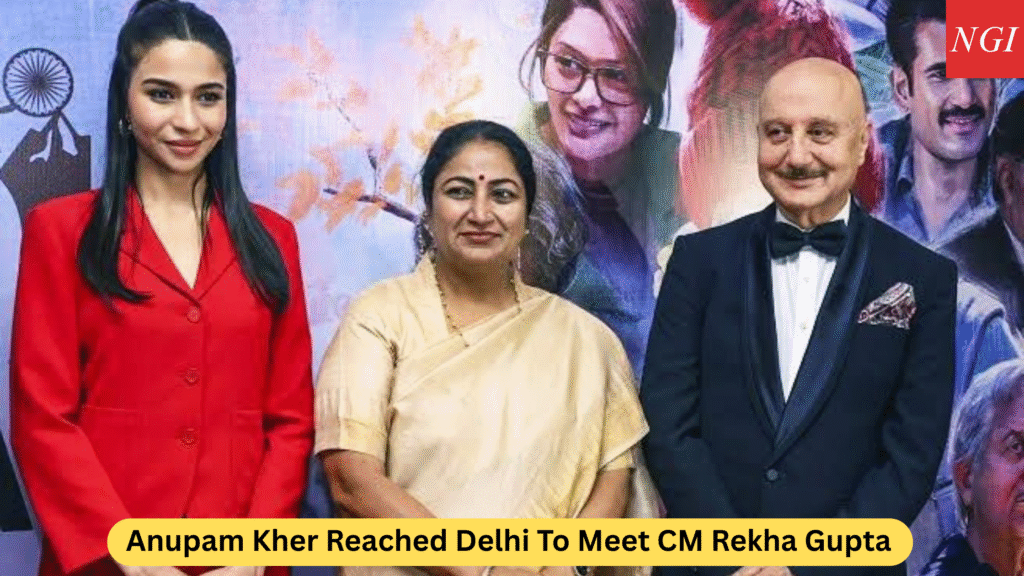 Anupam Kher Reached Delhi To Meet CM Rekha Gupta