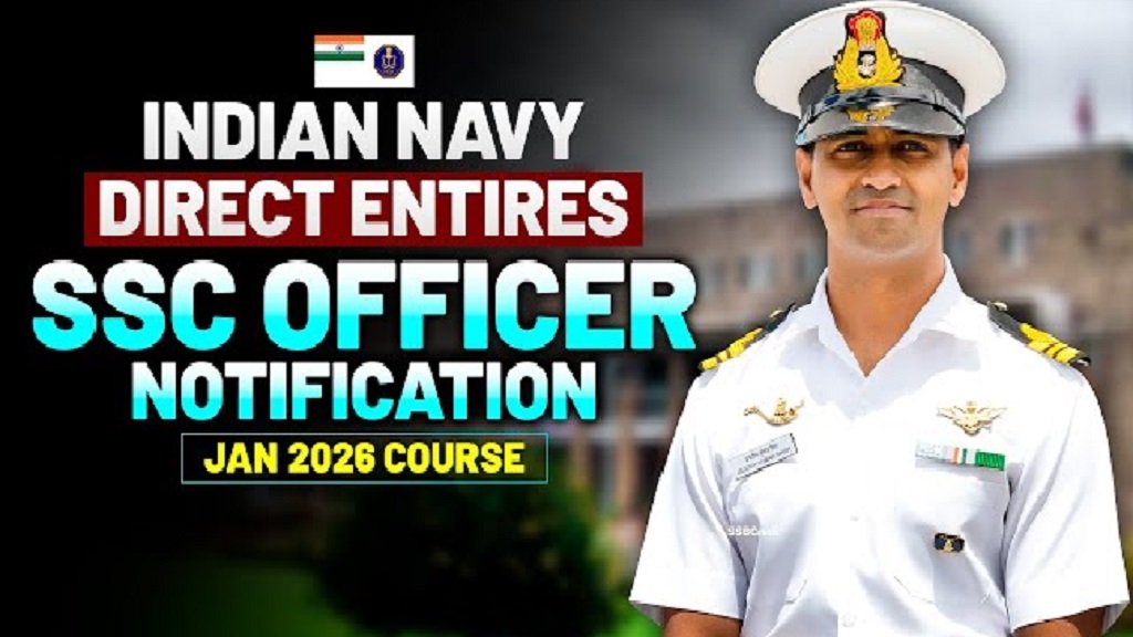 Indian Navy SSC Executive IT January 2026 Online Form