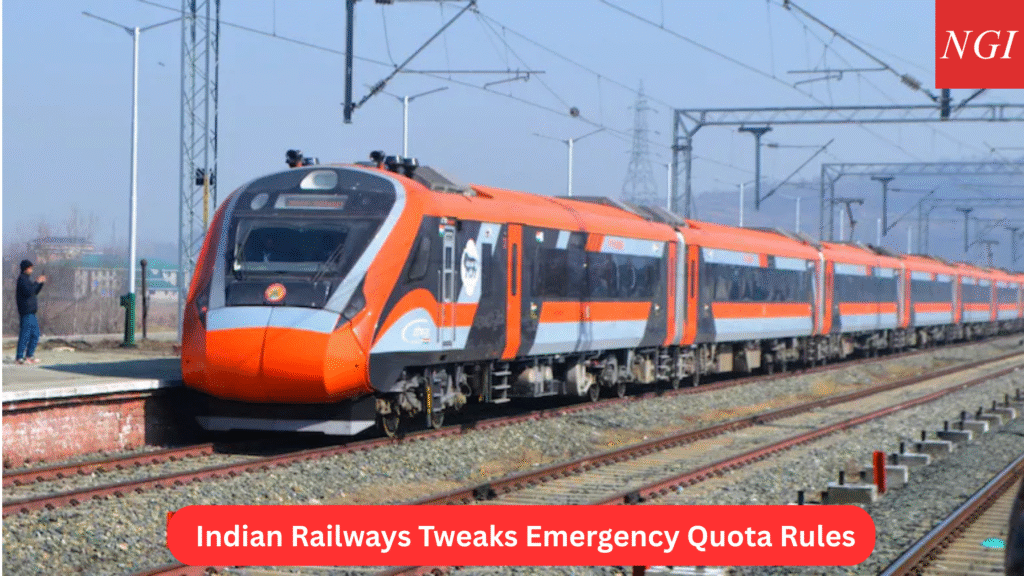 Indian Railways Tweaks Emergency Quota Rules