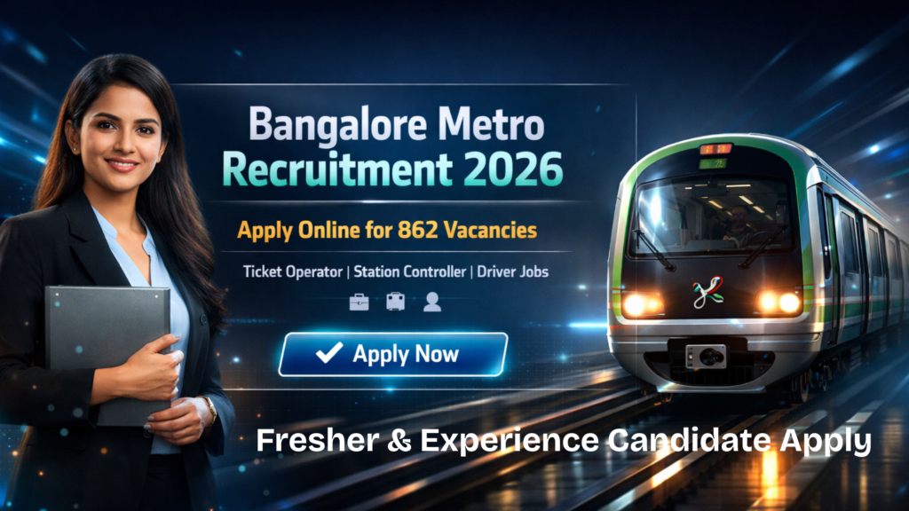 Bangalore Metro Recruitment 2026